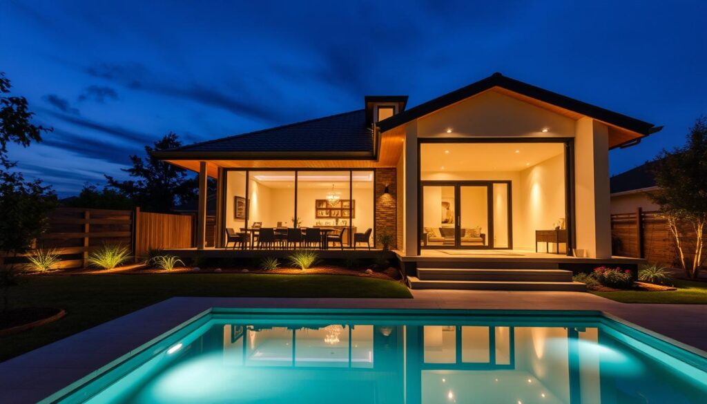 Imagina una iluminación inteligente y personalizable en tu hogar. Imagina una iluminación inteligente y personalizable en tu hogar.